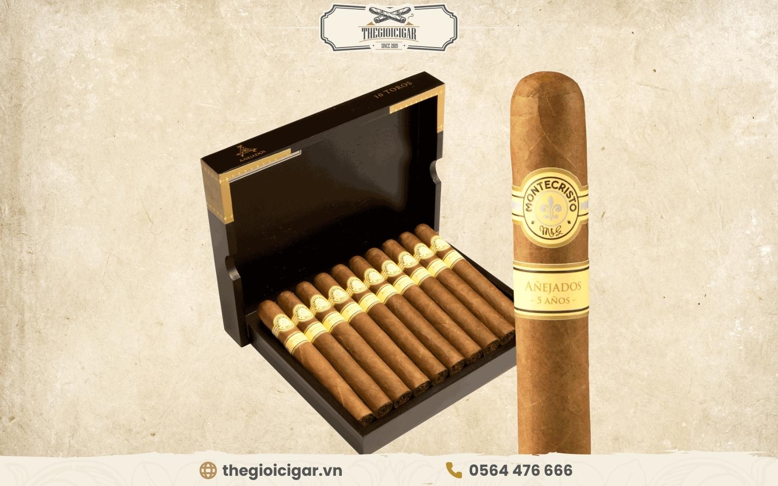 Montecristo Anejados Toro là loại xì gà mini giới hạn sản xuất