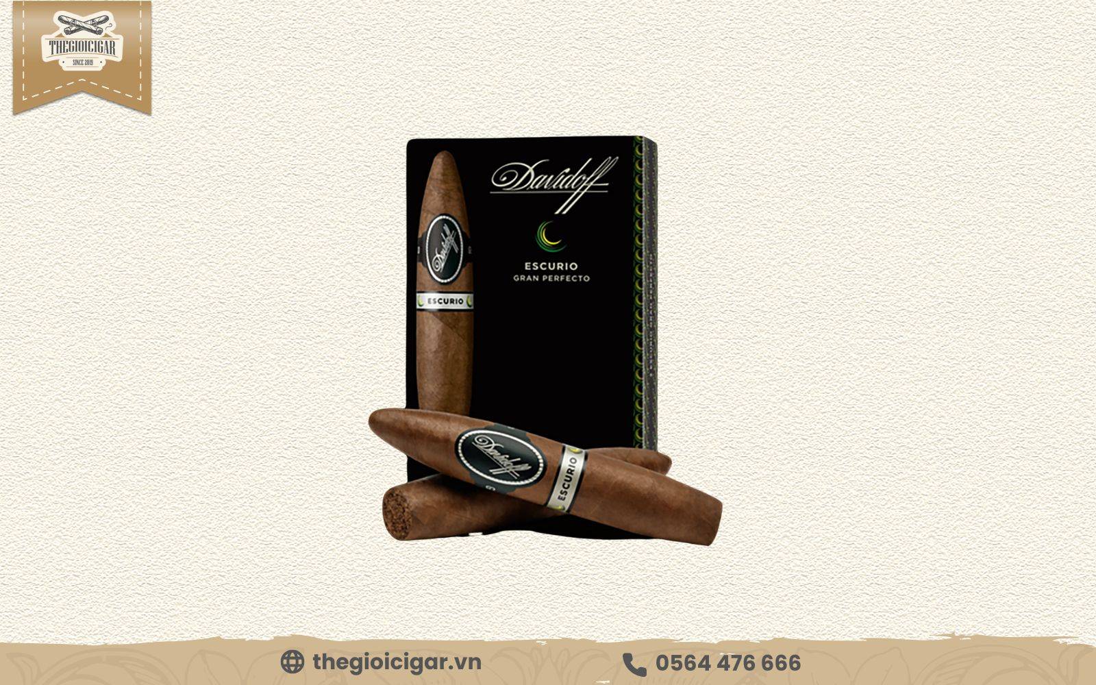 Davidoff Escurio Gran Toro là dòng xì gà có độ nặng cao được sản xuất tại Dominica Xì gà Davidoff Escurio Gran Toro là dòng xì gà nặng đô cực kỳ nổi tiếng