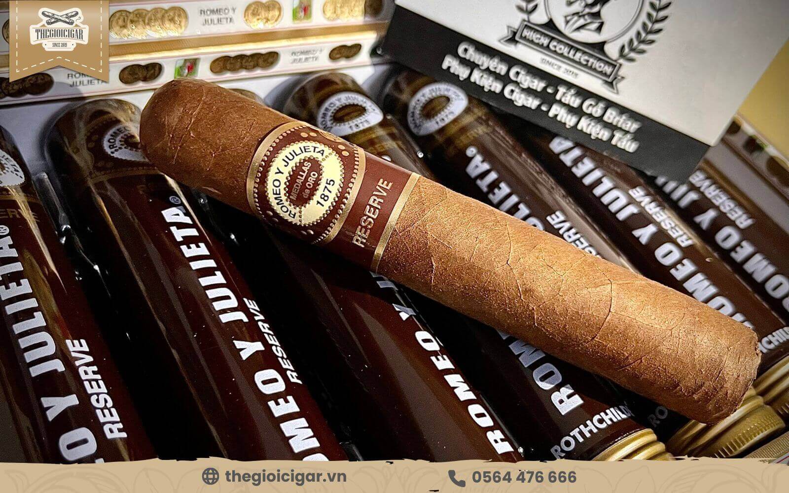 Romeo y Julieta xì gà có vị thơm ngon trọn vẹn