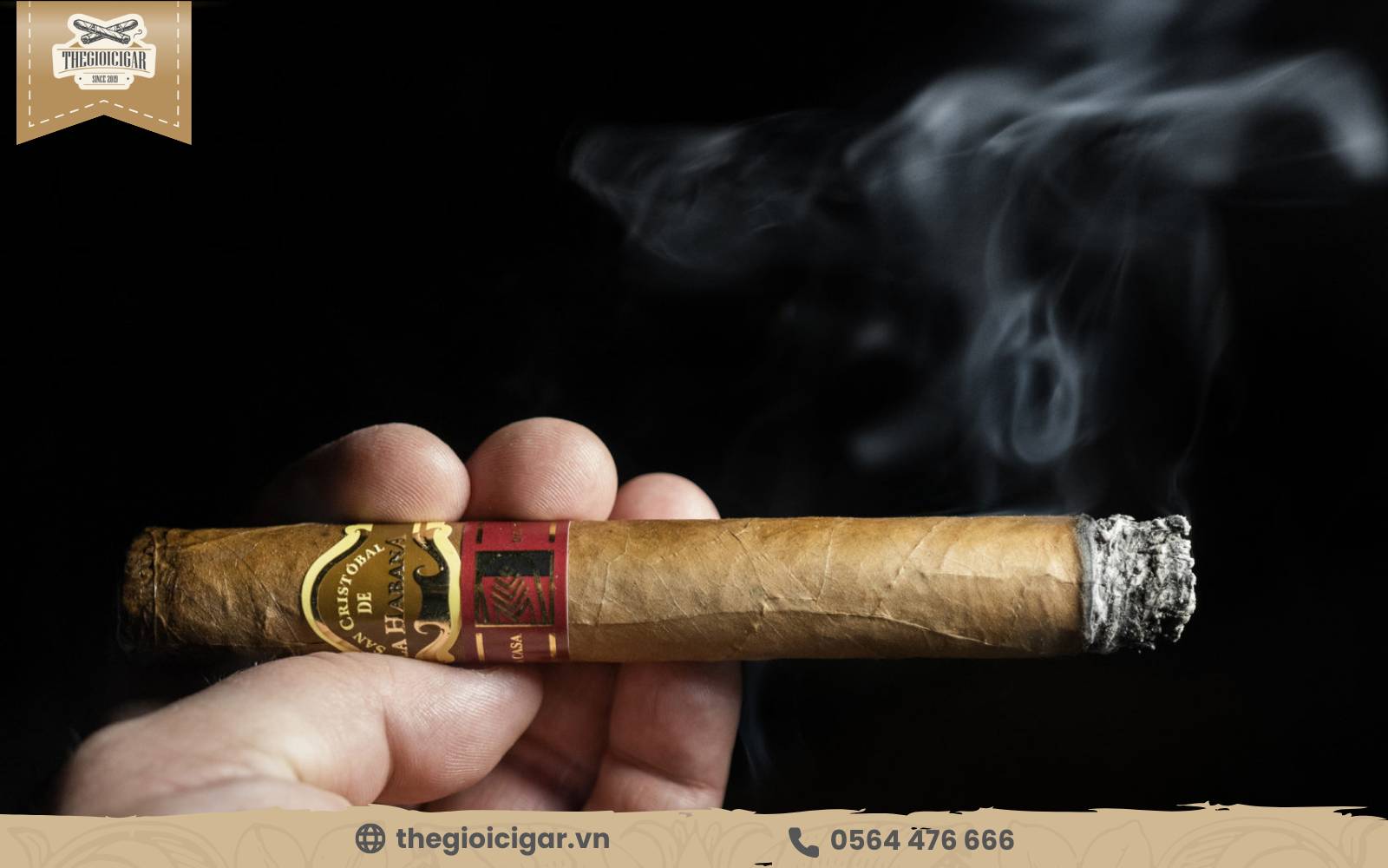 Xì gà cháy không đều ảnh hưởng đến mùi vị cigar