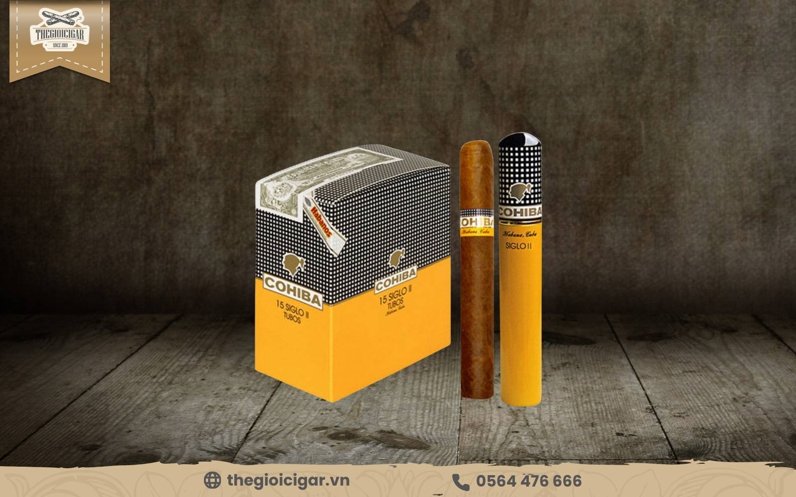 Xì gà điếu nhỏ Cohiba Siglo 6 là dòng xì gà sữa phù hợp cho người mới