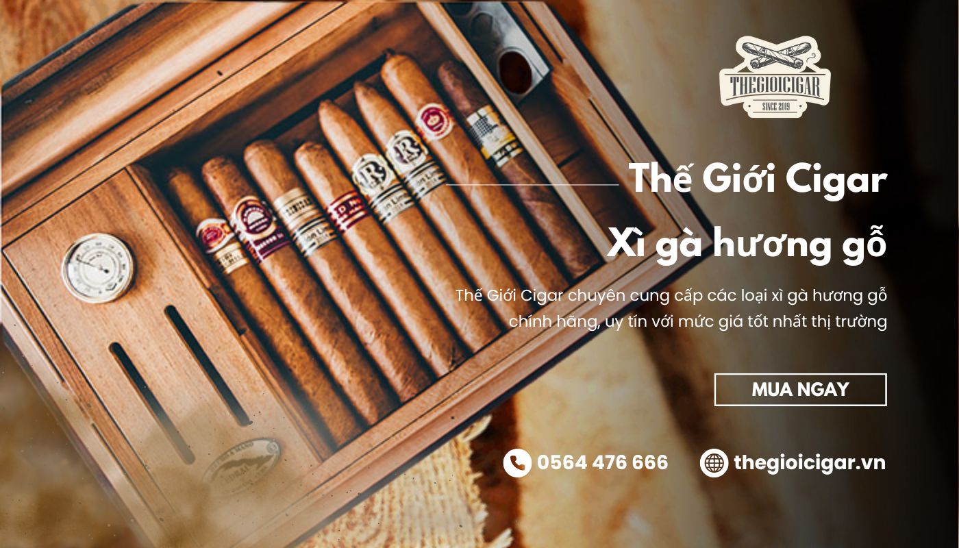 mua xì gà hương gỗ tại Thế Giới Cigar