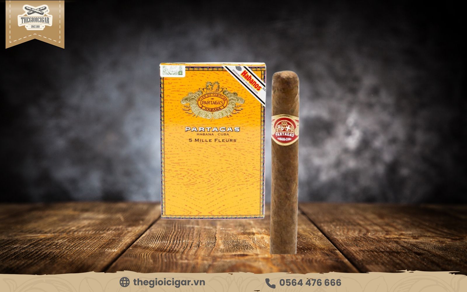 Xì gà sữa Partagas Mille Fleurs được nhiều dân chơi săn đón