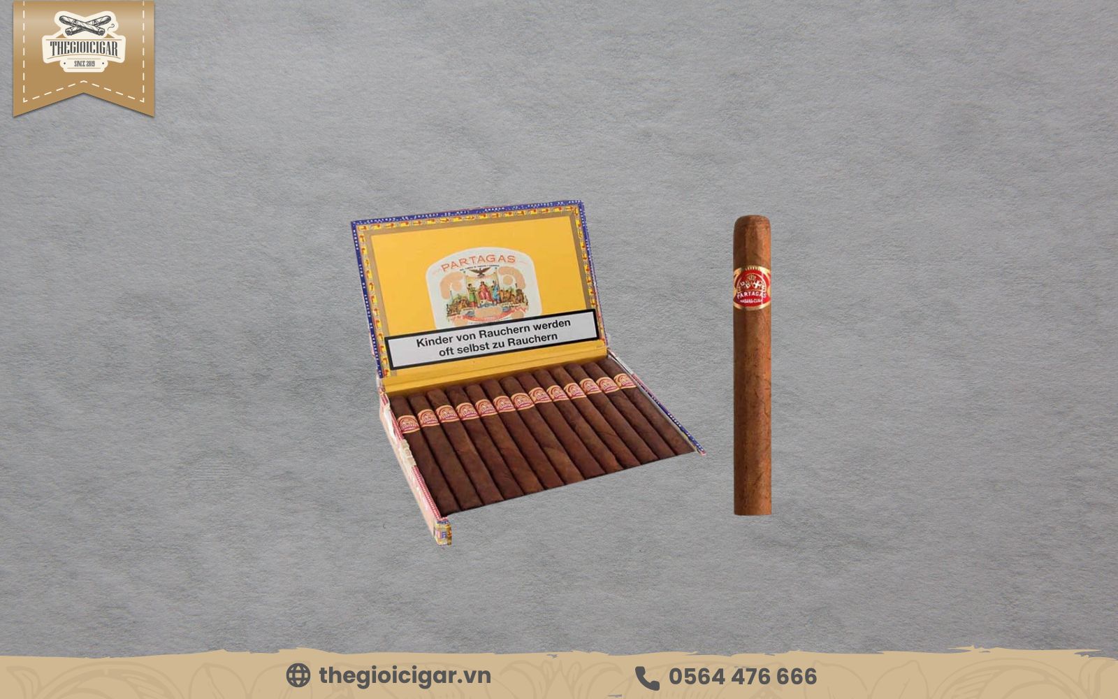 Xì gà Partagas Aristocrats được nhiều người yêu thích