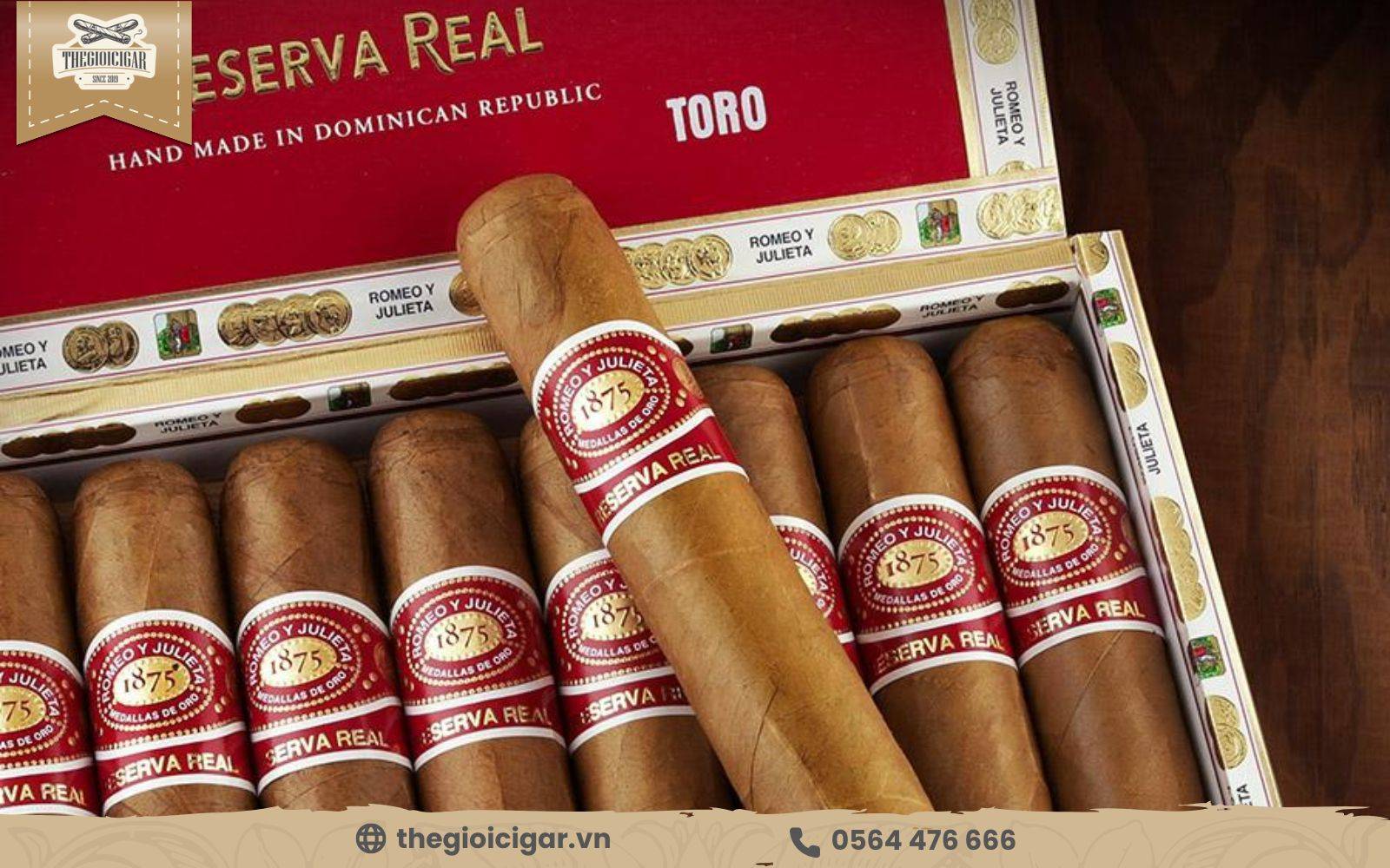 Cigar vị cacao Reserve Toro với mùi vị y như một cốc cacao béo ngậy