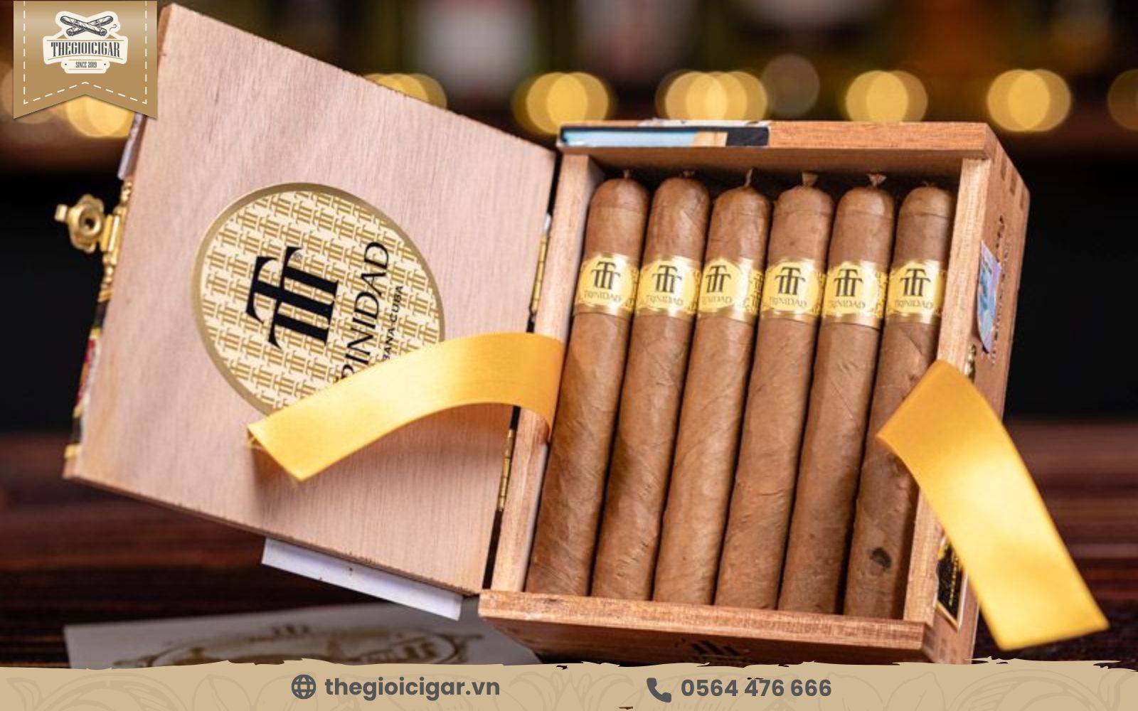 Trinidad Reyes là điếu xì gà vị cacao ngọt nhẹ, nhỏ gọn