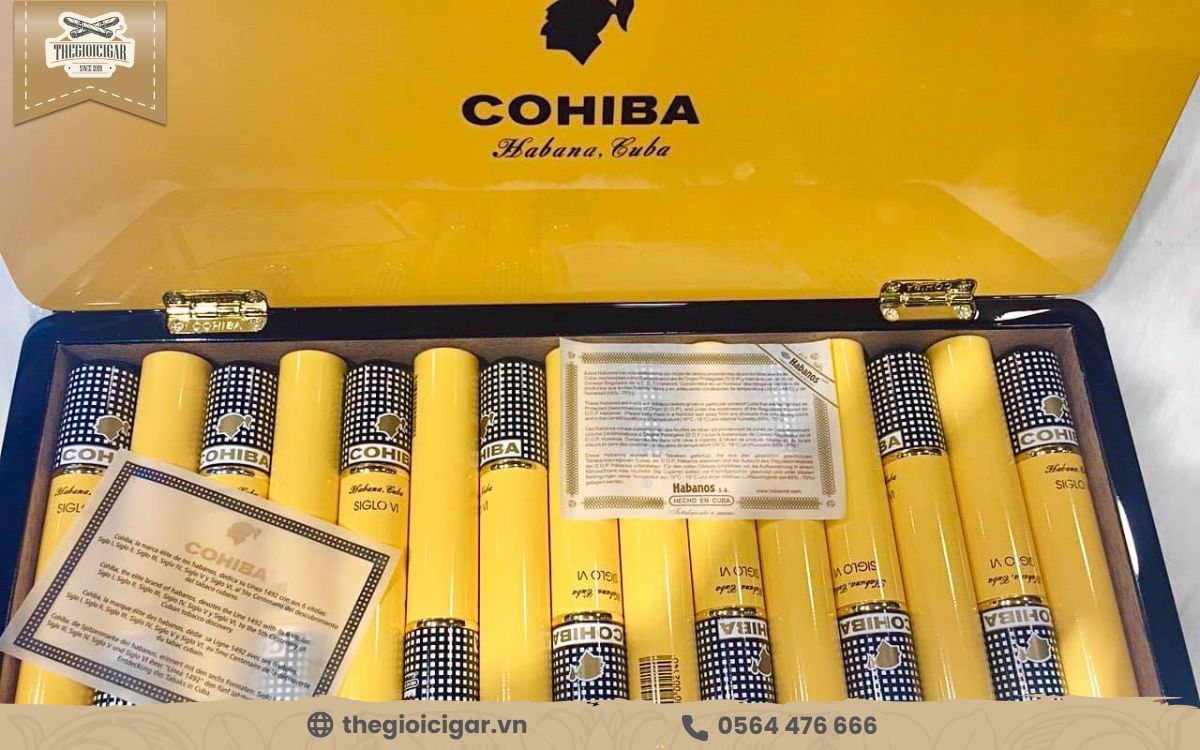 Xì gà Cohiba Siglo 6 mùi hạt dẻ khiến người hút mê đắm với hương vị đặc trưng Xì gà Cohiba Siglo 6 mùi hạt dẻ khiến người hút mê đắm với hương vị đặc trưng