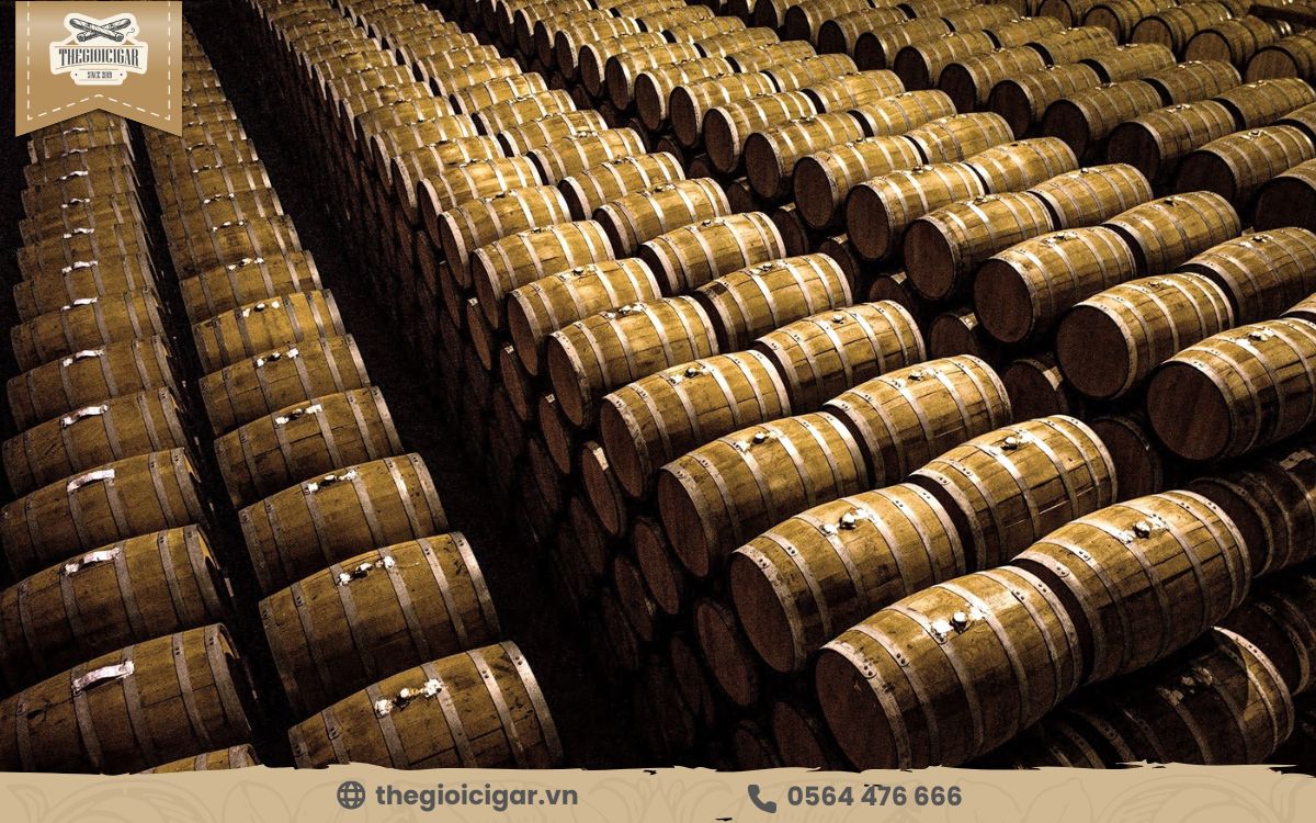 Các bước ủ trong quy trình Barrel Aging Cigar Các bước ủ trong quy trình Barrel Aging Cigar