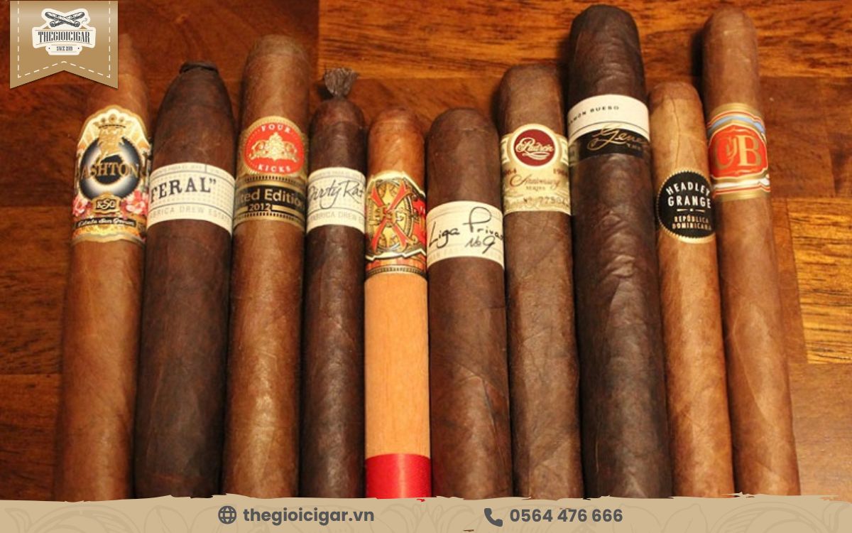 Kích thước quyết định hương vị và thời gian hút cigar Tác động của kích thước xì gà