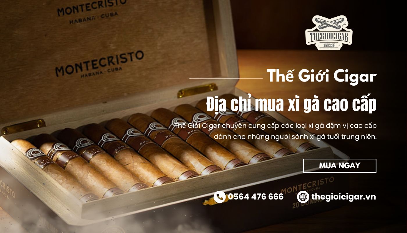 Thế Giới Cigar đã chọn lọc những dòng xì gà cao cấp, đậm vị