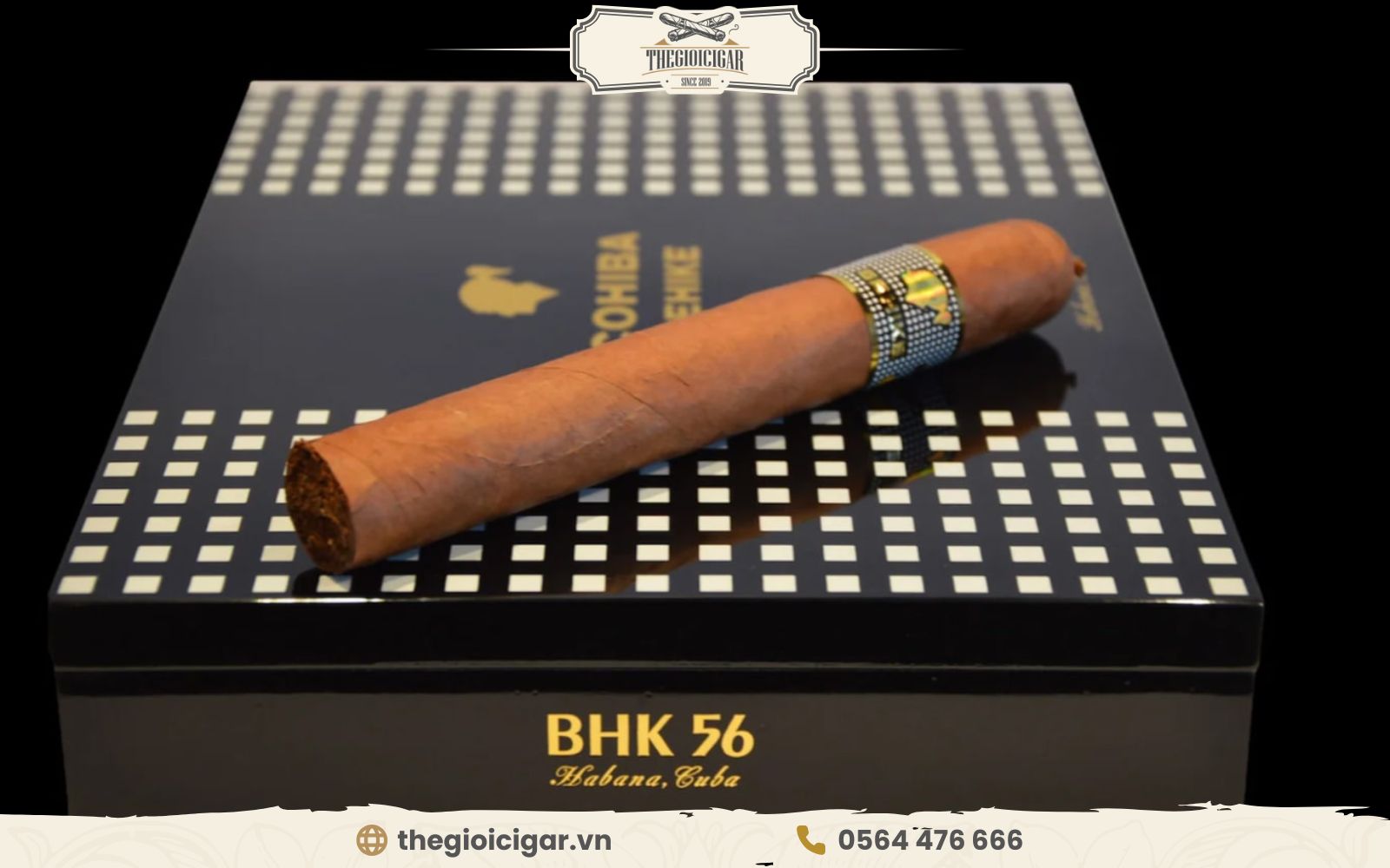 Cohiba Behike 56 sở hữu vẻ ngoài và chất lượng hương vị đẳng cấp Cohiba Behike 56 sở hữu vẻ ngoài và chất lượng hương vị đẳng cấp