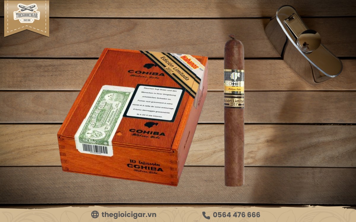 Cohiba Talisman Limited Edition 2017 là cái tên từng “gây bão” trong cộng đồng yêu thích thú vui xì gà Cohiba Talisman Limited Edition 2017 là cái tên từng “gây bão” trong cộng đồng yêu thích thú vui xì gà