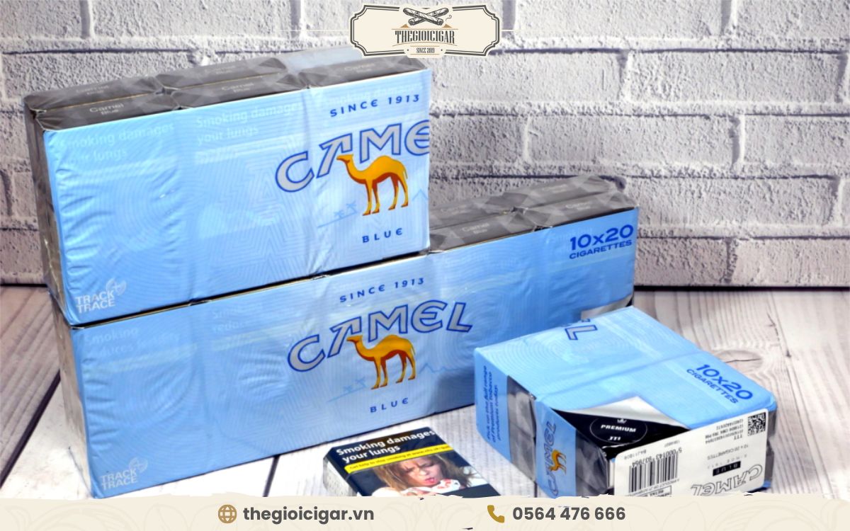 Camel Filter vị thuốc lá nhẹ, êm mượt Thuốc lá điếu lớn Camel Filter vị đậm đà, ngọt nhẹ và khói dày