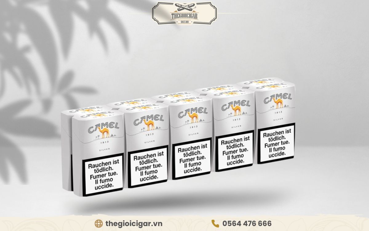 Tobacco điếu nhỏ Camel Essential Silver siêu nhẹ, vị ngọt tự nhiên Tobacco điếu nhỏ Camel Essential Silver siêu nhẹ, vị ngọt tự nhiên
