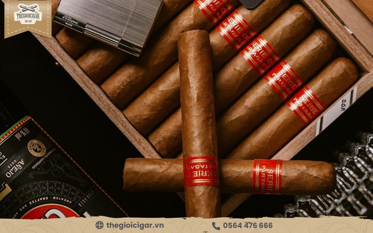 Cigar Partagas là dòng sản phẩm bán chạy bậc nhất tại shop xì gà chính hãng quận 4 Cigar Partagas