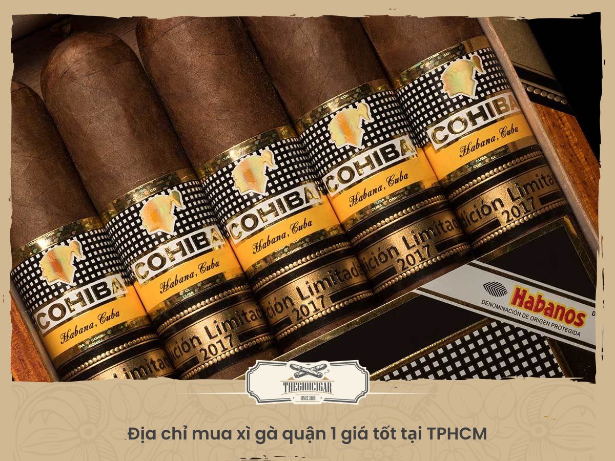 Thế Giới Cigar - Nơi mua xì gà quận 1 TPHCM giá tốt