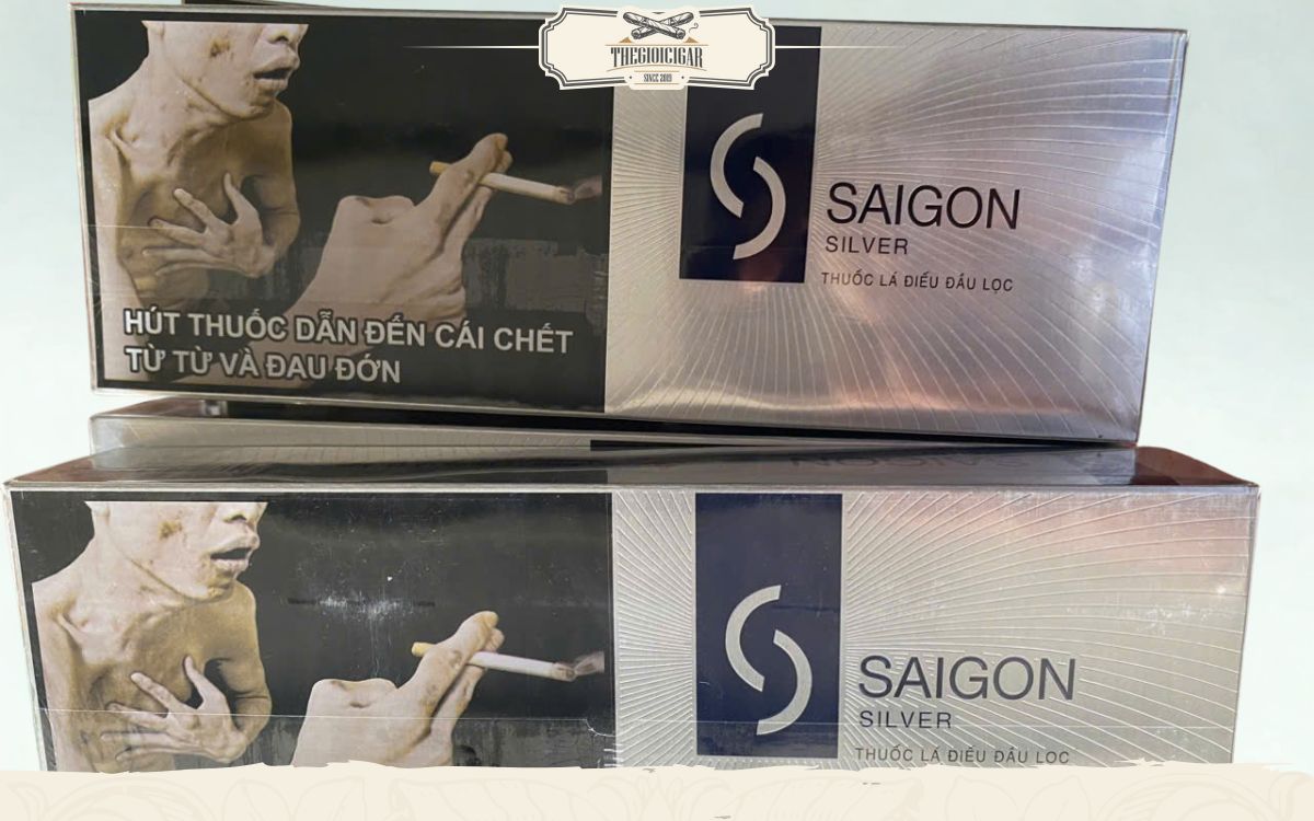 Giá thuốc lá Sài Gòn bạc Thuốc hút Sài Gòn bạc giá bao nhiêu?