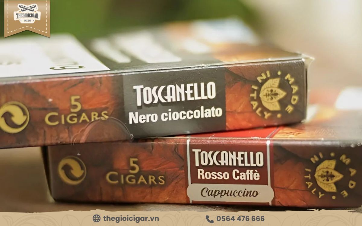 Toscanello mang phong cách Ý thanh lịch đặc trưng Xì gà Toscanello